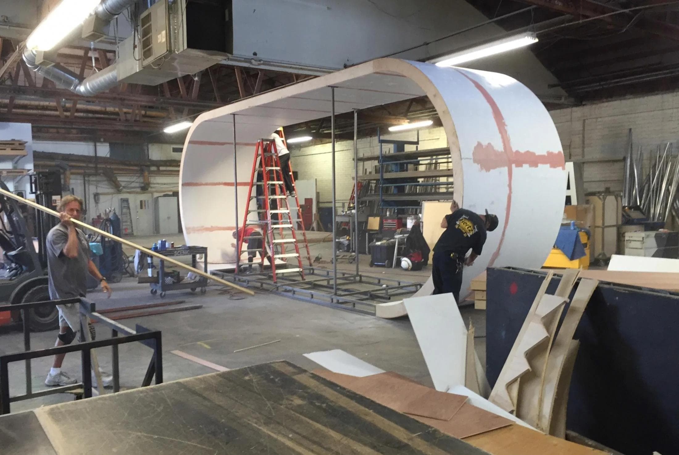 Volvo - Highway Robbery — Shows the engineered stunt being made, not just mocked up.