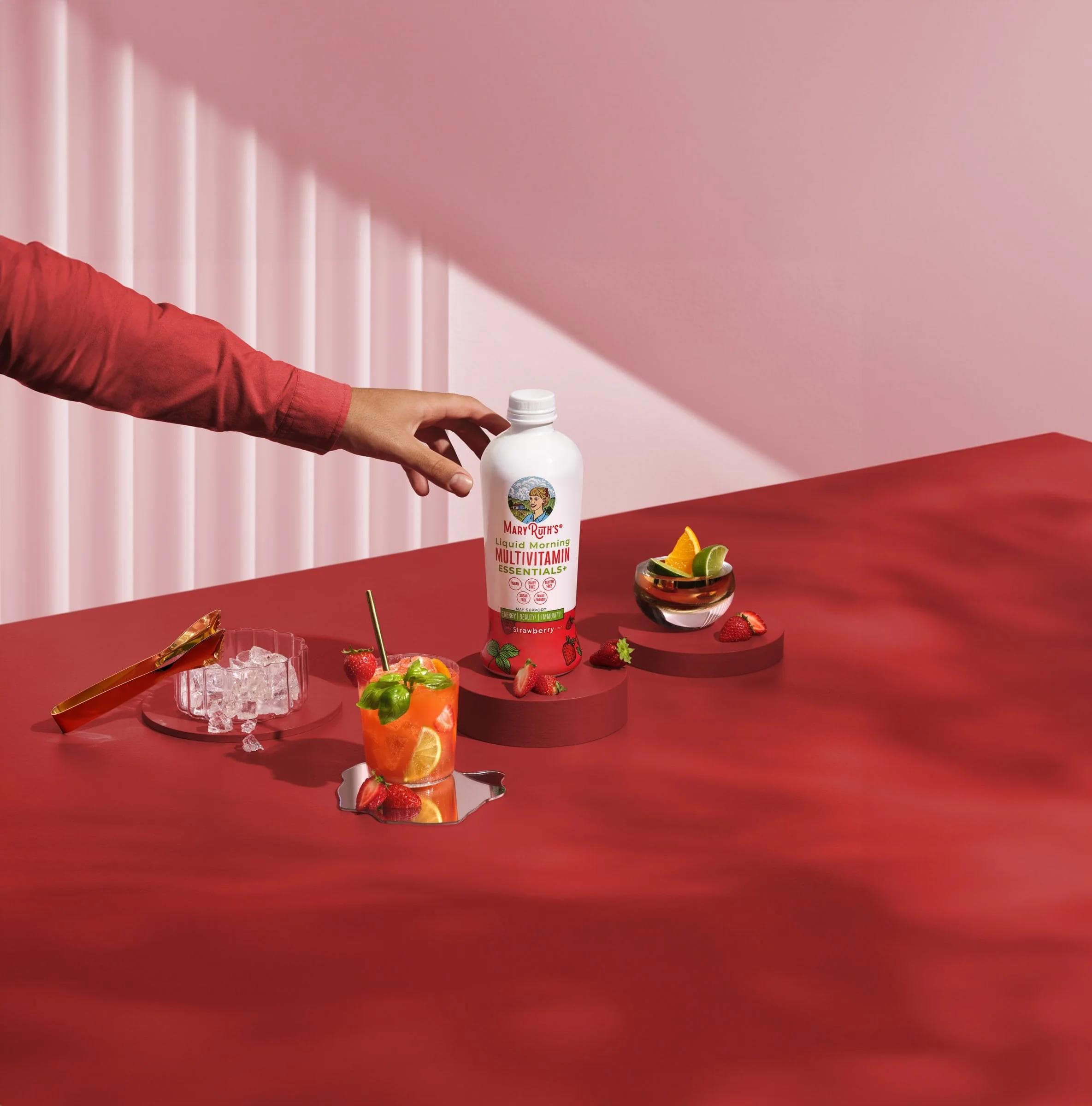 MaryRuths - Toast to Good Health — Best celebratory product-behavior hero.
