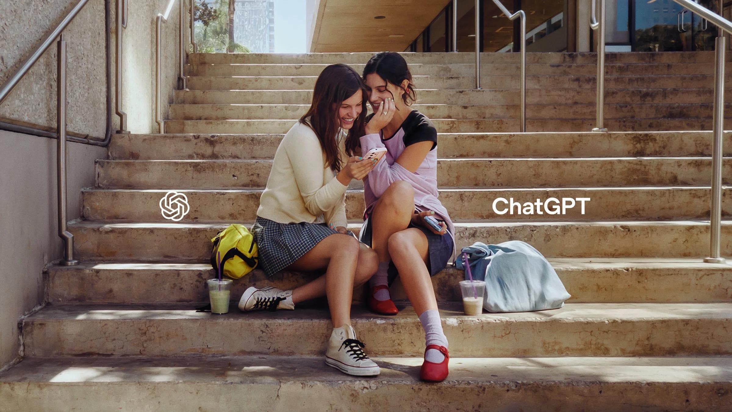 OpenAI - With ChatGPT — Human, observed ChatGPT moment.
