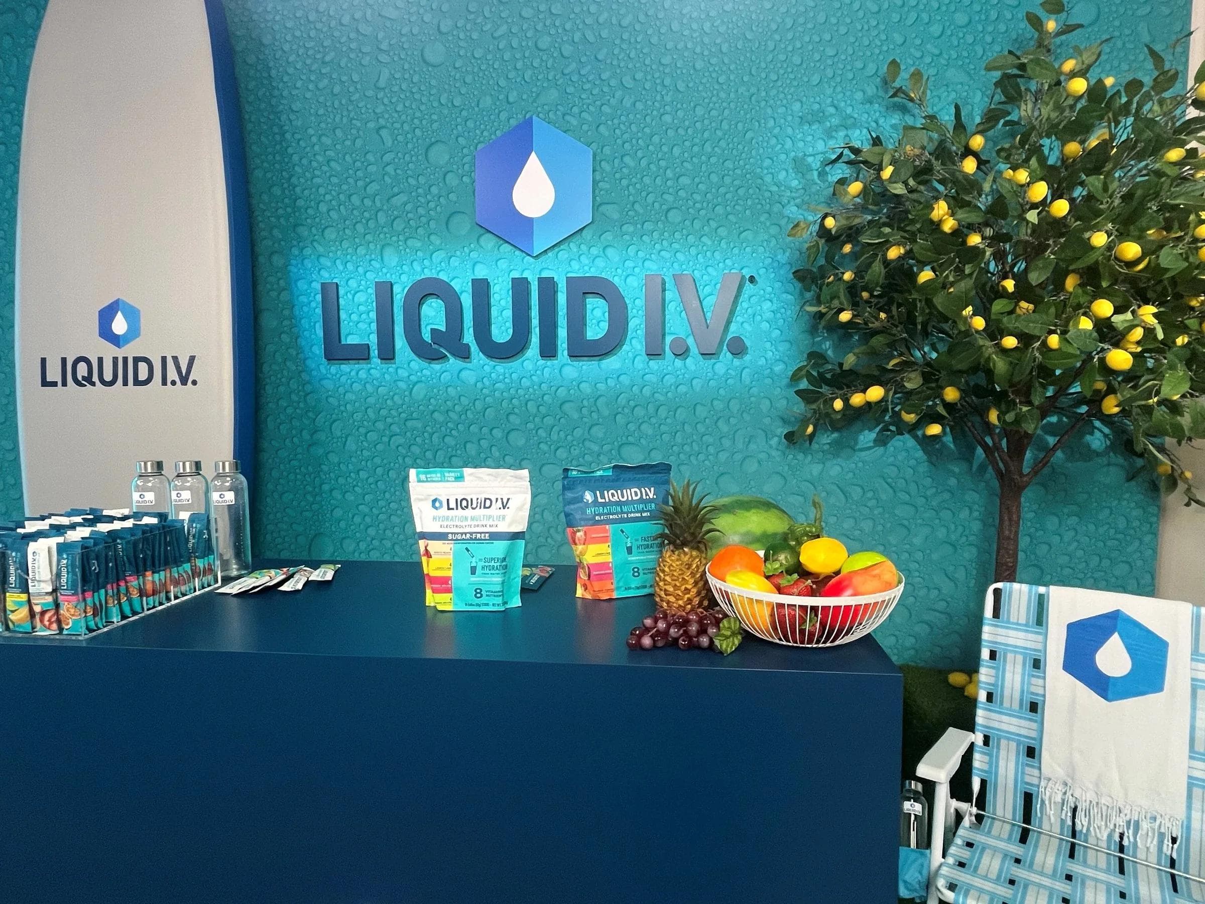 Liquid I.V. - Summer Hydration Drop — Activation environment proof.