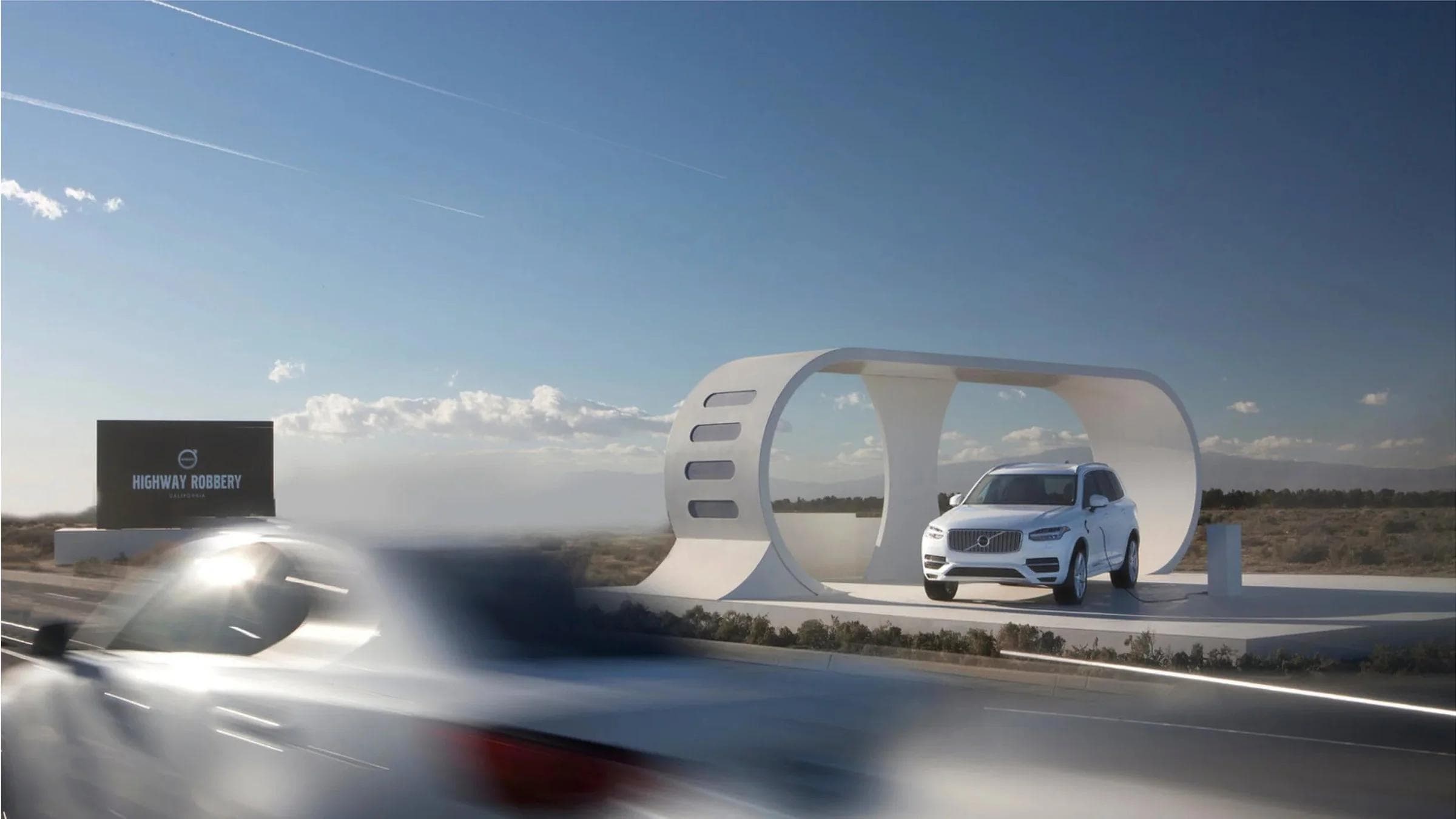Volvo - Highway Robbery — Clean visual proof of performance with a conscience.
